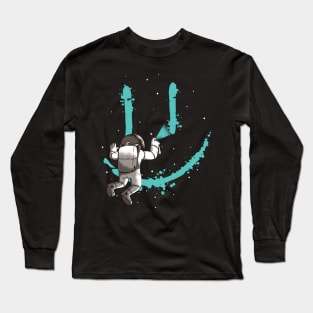 Astronaut Graffiti Long Sleeve T-Shirt